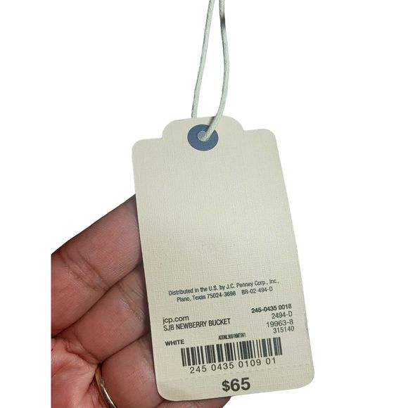 SOLD-NWT St John's Bay SJB Newberry bucket. - Picture 4 of 10